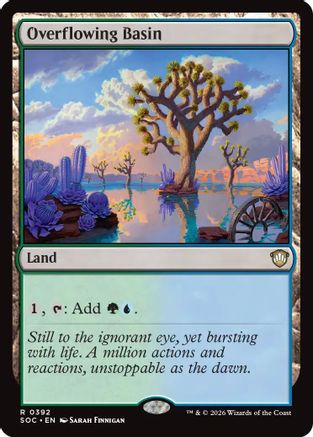 Overflowing Basin (392) [Commander: Secrets of Strixhaven] - Deck Out Gaming
