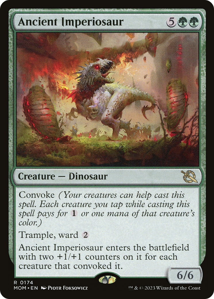 Ancient Imperiosaur (174) [March of the Machine] foil - Deck Out Gaming