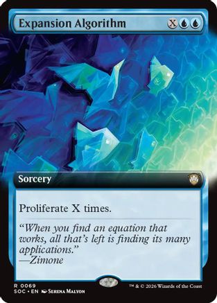 Expansion Algorithm (Extended Art) (69) [Commander: Secrets of Strixhaven] - Deck Out Gaming