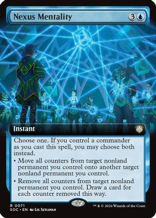 Nexus Mentality (Extended Art) (71) [Commander: Secrets of Strixhaven] - Deck Out Gaming