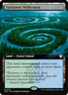 Turbulent Wilderness (Extended Art) (107) [Commander: Secrets of Strixhaven] - Deck Out Gaming