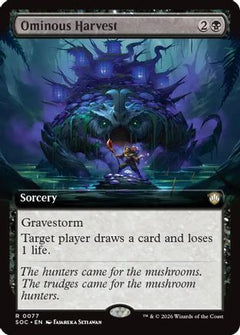 Ominous Harvest (Extended Art) (77) [Commander: Secrets of Strixhaven] - Deck Out Gaming
