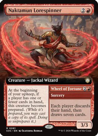 Naktamun Lorespinner (Extended Art) (81) [Commander: Secrets of Strixhaven] - Deck Out Gaming
