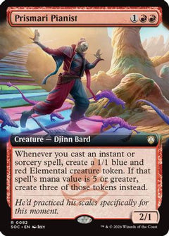 Prismari Pianist (Extended Art) (82) [Commander: Secrets of Strixhaven] - Deck Out Gaming
