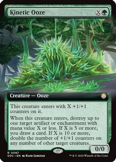 Kinetic Ooze (Extended Art) (87) [Commander: Secrets of Strixhaven] - Deck Out Gaming