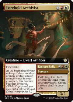 Lorehold Archivist (Extended Art) (97) [Commander: Secrets of Strixhaven] - Deck Out Gaming