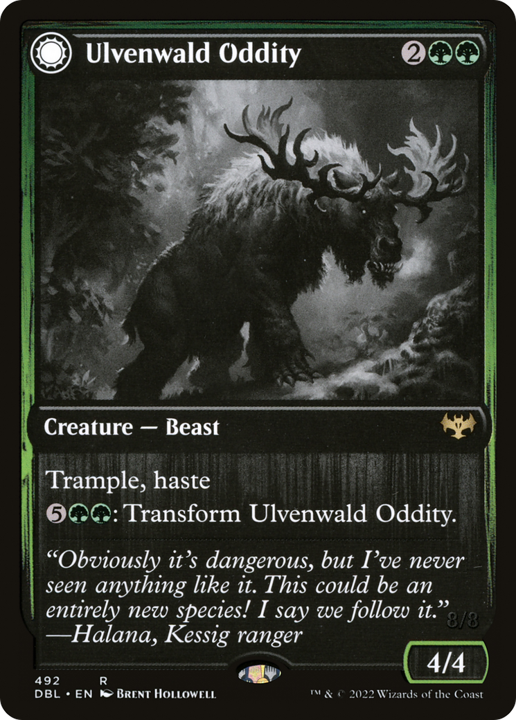 Ulvenwald Oddity (492) [Innistrad: Double Feature] foil - Deck Out Gaming