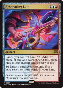 Resonating Lute (221) [Secrets of Strixhaven] - Deck Out Gaming