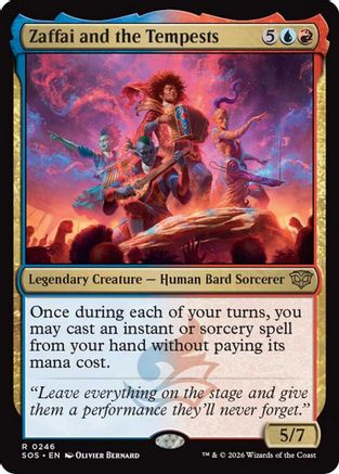 Zaffai and the Tempests (246) [Secrets of Strixhaven] - Deck Out Gaming