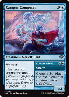 Campus Composer (40) [Secrets of Strixhaven] foil - Deck Out Gaming