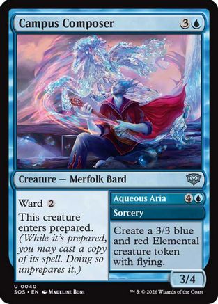 Campus Composer (40) [Secrets of Strixhaven] foil - Deck Out Gaming