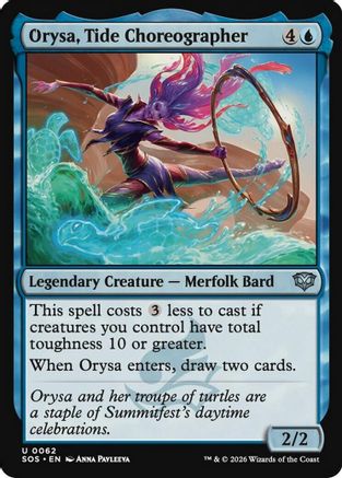 Orysa, Tide Choreographer (62) [Secrets of Strixhaven] foil - Deck Out Gaming