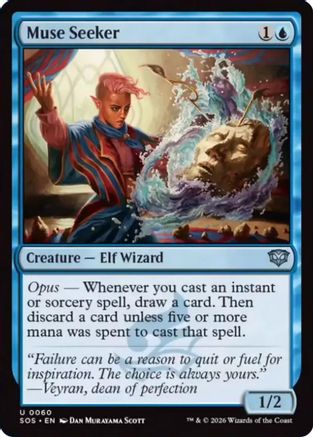 Muse Seeker (60) [Secrets of Strixhaven] foil - Deck Out Gaming