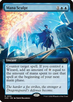 Mana Sculpt (Extended Art) (319) [Secrets of Strixhaven] foil - Deck Out Gaming