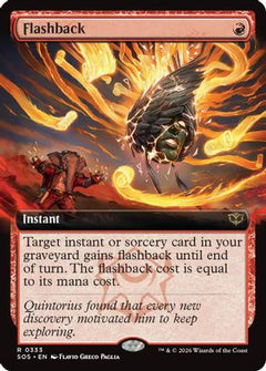 Flashback (Extended Art) (333) [Secrets of Strixhaven] foil - Deck Out Gaming