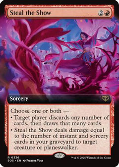 Steal the Show (Extended Art) (336) [Secrets of Strixhaven] - Deck Out Gaming
