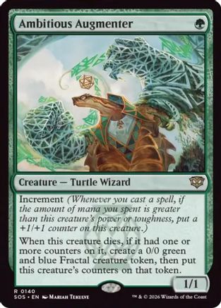Ambitious Augmenter (140) [Secrets of Strixhaven] foil - Deck Out Gaming