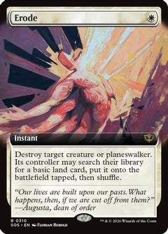 Erode (Extended Art) (310) [Secrets of Strixhaven] foil - Deck Out Gaming