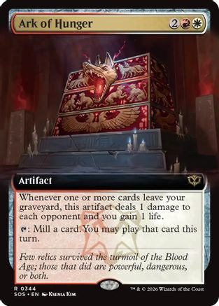 Ark of Hunger (Extended Art) (344) [Secrets of Strixhaven] - Deck Out Gaming