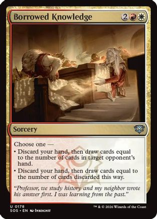 Borrowed Knowledge (178) [Secrets of Strixhaven] - Deck Out Gaming