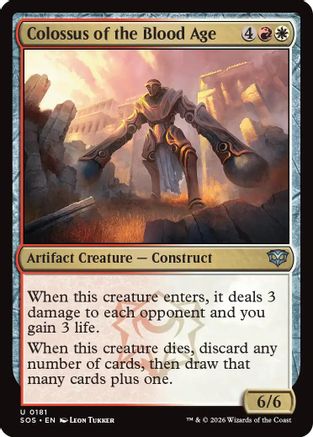 Colossus of the Blood Age (181) [Secrets of Strixhaven] - Deck Out Gaming