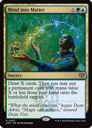 Mind into Matter (202) [Secrets of Strixhaven] - Deck Out Gaming