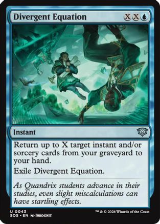 Divergent Equation (43) [Secrets of Strixhaven] - Deck Out Gaming