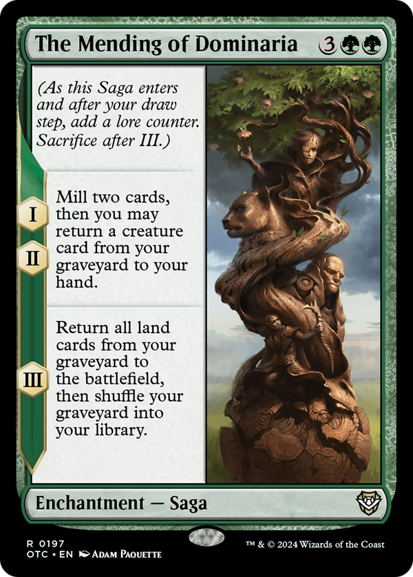 The Mending of Dominaria (197) [Outlaws of Thunder Junction Commander] - Deck Out Gaming