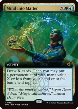 Mind into Matter (Extended Art) (352) [Secrets of Strixhaven] foil - Deck Out Gaming