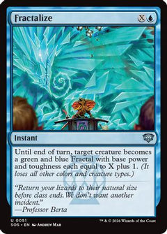 Fractalize (51) [Secrets of Strixhaven] foil - Deck Out Gaming
