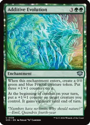 Additive Evolution (139) [Secrets of Strixhaven] - Deck Out Gaming
