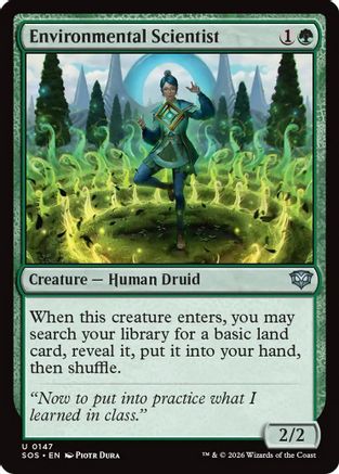 Environmental Scientist (147) [Secrets of Strixhaven] - Deck Out Gaming