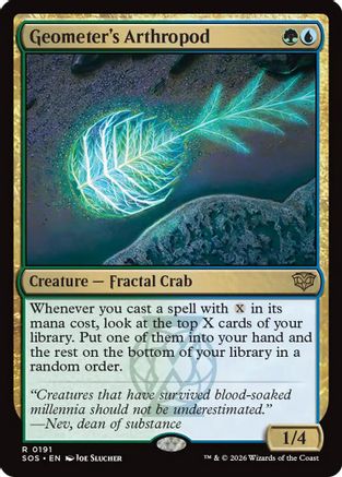 Geometer's Arthropod (191) [Secrets of Strixhaven] foil - Deck Out Gaming