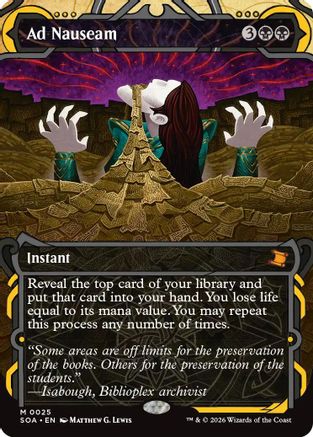 Ad Nauseam (25) [Secrets of Strixhaven: Mystical Archive] - Deck Out Gaming