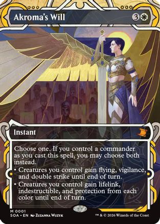 Akroma's Will (1) [Secrets of Strixhaven: Mystical Archive] foil - Deck Out Gaming