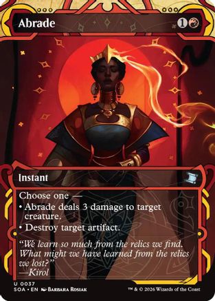 Abrade (37) [Secrets of Strixhaven: Mystical Archive] foil - Deck Out Gaming