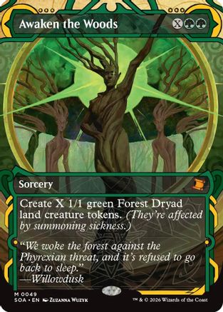 Awaken the Woods (49) [Secrets of Strixhaven: Mystical Archive] foil - Deck Out Gaming
