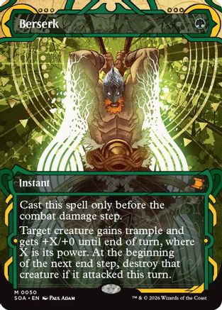 Berserk (50) [Secrets of Strixhaven: Mystical Archive] foil - Deck Out Gaming