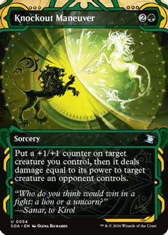 Knockout Maneuver (54) [Secrets of Strixhaven: Mystical Archive] foil - Deck Out Gaming