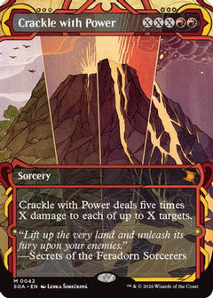 Crackle with Power (42) [Secrets of Strixhaven: Mystical Archive] foil - Deck Out Gaming