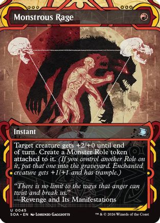 Monstrous Rage (45) [Secrets of Strixhaven: Mystical Archive] - Deck Out Gaming
