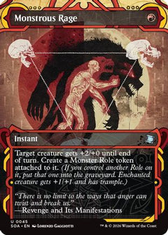 Monstrous Rage (45) [Secrets of Strixhaven: Mystical Archive] - Deck Out Gaming