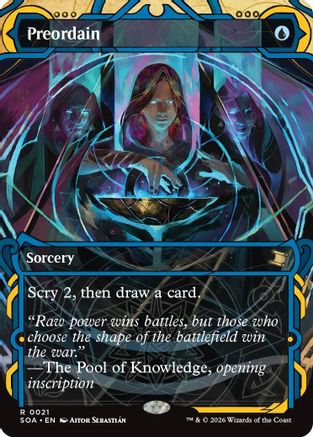 Preordain (21) [Secrets of Strixhaven: Mystical Archive] - Deck Out Gaming