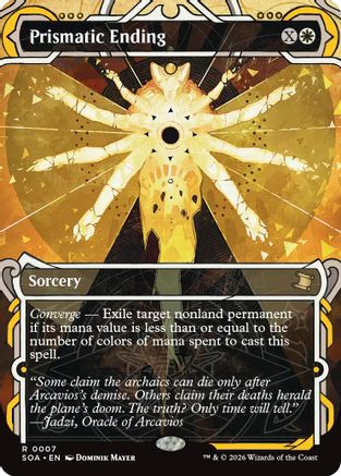 Prismatic Ending (7) [Secrets of Strixhaven: Mystical Archive] foil - Deck Out Gaming