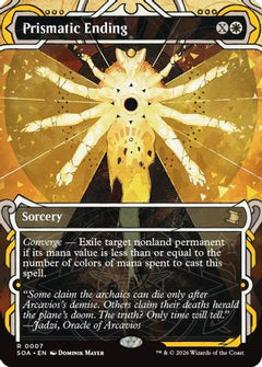 Prismatic Ending (7) [Secrets of Strixhaven: Mystical Archive] foil - Deck Out Gaming