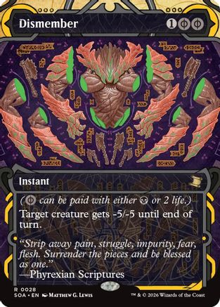 Dismember (28) [Secrets of Strixhaven: Mystical Archive] - Deck Out Gaming