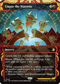 Empty the Warrens (43) [Secrets of Strixhaven: Mystical Archive] foil - Deck Out Gaming