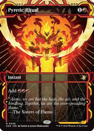 Pyretic Ritual (46) [Secrets of Strixhaven: Mystical Archive] foil - Deck Out Gaming