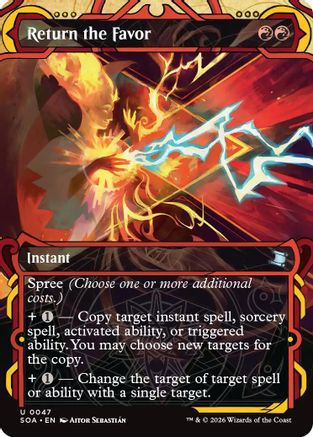 Return the Favor (47) [Secrets of Strixhaven: Mystical Archive] - Deck Out Gaming