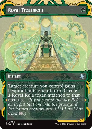 Royal Treatment (56) [Secrets of Strixhaven: Mystical Archive] foil - Deck Out Gaming